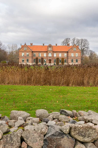 Szwecja Hanaskog Listopada 2022 Starożytny Zamek Hanaskog Szwecji Klasycznym Stylu — Zdjęcie stockowe