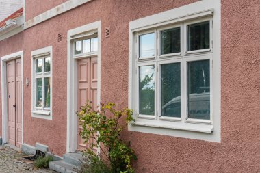 İsveç, Solvesborg 22 Temmuz 2023: Avrupa 'da güzel evler