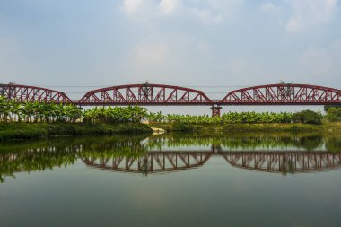 Hardinge Köprüsü Çelik Demiryolu köprüsü Padma Nehri üzerinde, Bangladeş
