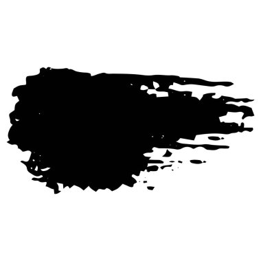 Vektör siyah soyut mürekkep grunge dokusu