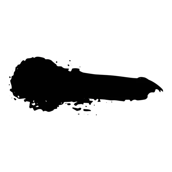 Διάνυσμα Μαύρο Αφηρημένο Μελάνι Grunge Υφή — Διανυσματικό Αρχείο