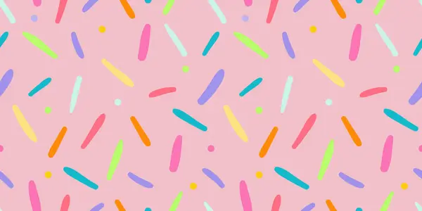 Basit Serpinti Şablonu vektörü. Kusursuz Konfeti çizimi.