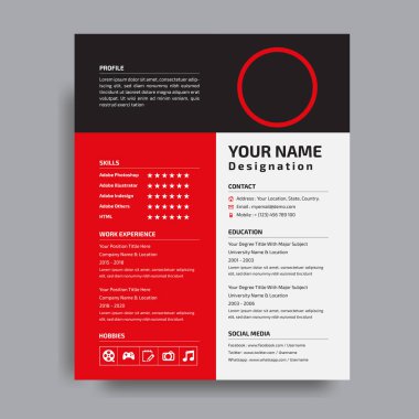 En son Özgeçmiş ya da Özgeçmiş tasarım şablonu, şablon, özgeçmiş, CV tasarımı, profesyonel CV şablonu, ücretsiz özgeçmiş şablonu, grafik tasarım şablonu, sözcüklerle nasıl devam edileceği