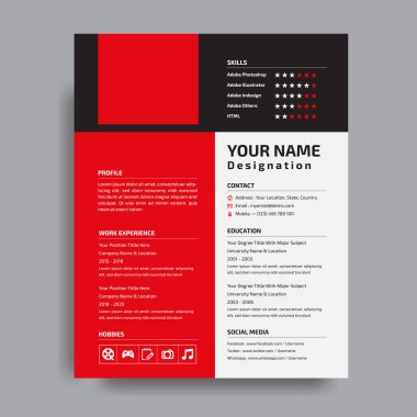 Şablona devam et, profesyonel Cv şablonu, şablon ücretsiz indirmeye devam et