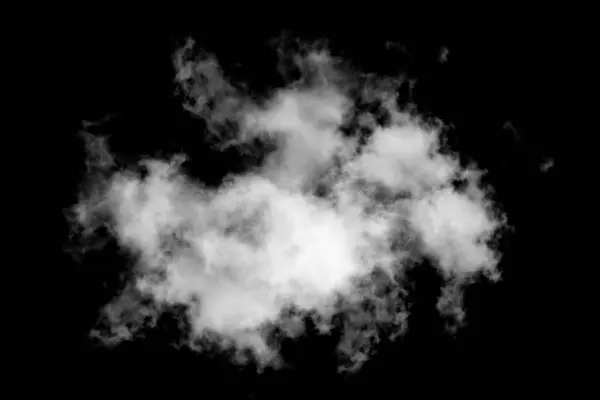 Nuvens Fundo Preto Nuvens Brancas Fundo Nevoeiro — Fotografia de Stock