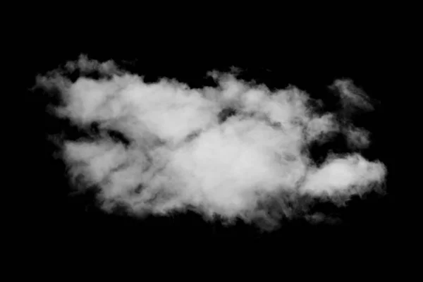 Clouds Black Background White Cloudiness Smog Background — Stock Photo, Image