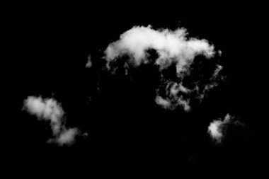 Beyaz bulut arkaplan havası