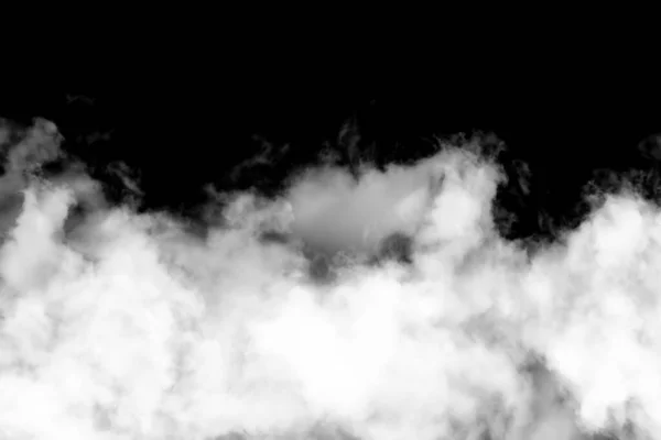 Дым Черном Фоне Абстрактный Туман — стоковое фото