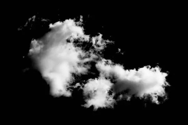 Fehér Füst Elszigetelt Fekete Háttér Textúra Tojások — Stock Fotó