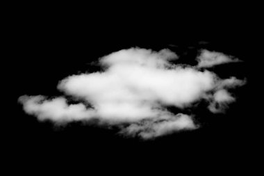 bulutlar siyah arka plan üzerinde