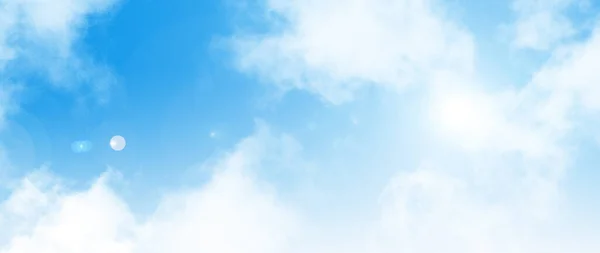 Felhőkkel Atmoszférával Levegővel — Stock Fotó
