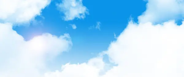Blue Sky Cloud Háttér — Stock Fotó