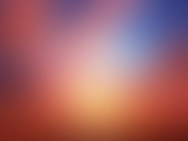 Kırmızı ve mavi gökyüzü ile bulanık bir arkaplan