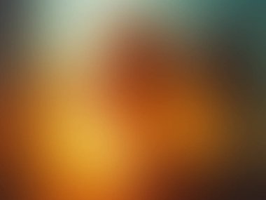 Bulanık bir arkaplan, bulanık turuncu ve mavi