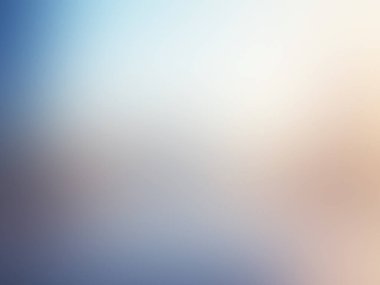 Bulanık bir arka plan, mavi gökyüzü ve bir uçak.