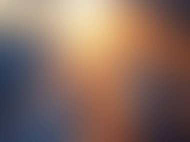 Mavi ve turuncu gökyüzünün bulanık arkaplanı