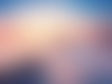Bulutlu mavi gökyüzünün bulanık arkaplanı