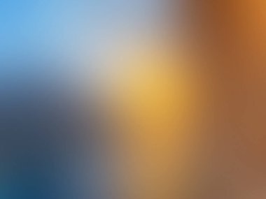 Mavi ve sarı bir gökyüzünün bulanık arkaplanı