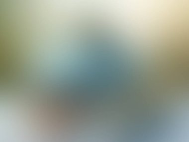 Mavi ve sarı bir nesnenin bulanık görüntüsü