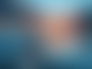 Mavi gökyüzünün bulanık arkaplanı