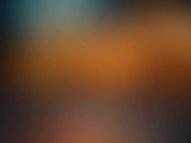 Bulanık bir arkaplan, bulanık turuncu ve mavi