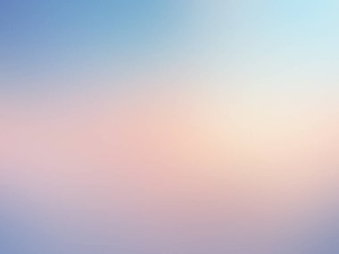 Bulutlu mavi gökyüzünün bulanık arkaplanı