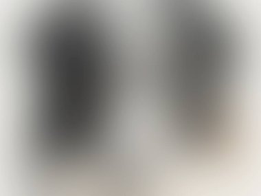 İki siyah dairenin bulanık görüntüsü