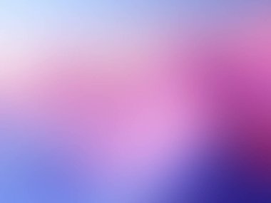 Pembe ve mavi gökyüzünün bulanık arkaplanı