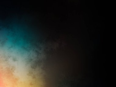 Koyu arkaplan ve açık renk. Renk tasarımı 