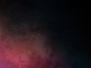 Siyah arka planı ve pembe ve mavi arkaplanı olan renkli bir arkaplan.