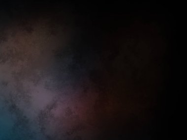 koyu bir arkaplan ve renkli bir ışık