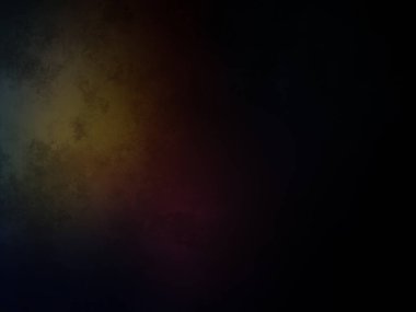 Gökkuşağı renkli bir ışık ile koyu bir arkaplan