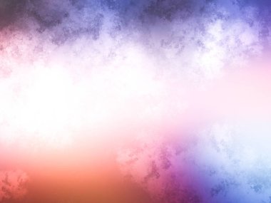 Bulanık gökyüzü ile renkli bir arkaplan