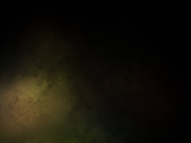 Yeşil ve sarı ışıklı siyah bir arkaplan.