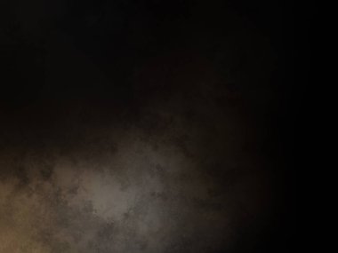 Takım elbiseli ve kravatlı bir adam karanlık bir arka planın önünde duruyor.