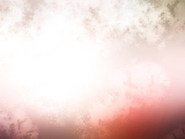 Bulanık gökyüzü ile kırmızı ve beyaz bir arkaplan