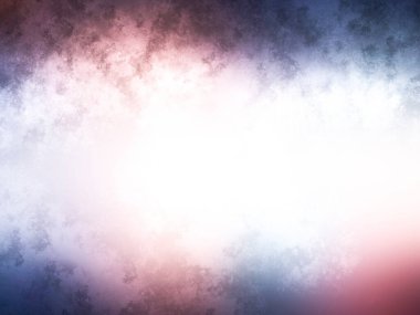 Kırmızı ve mavi gökyüzü ile bulanık bir arkaplan