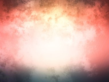 Bulanık gökyüzü ile renkli bir arkaplan