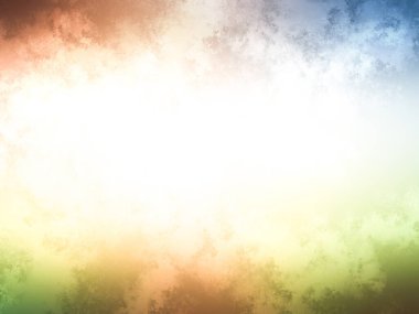 Bulanık gökyüzü ile renkli bir arkaplan