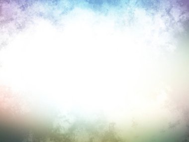 Bulanık gökyüzü ile renkli bir arkaplan