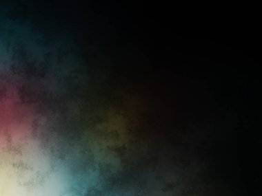 Siyah arkaplanı olan renkli bir arkaplan