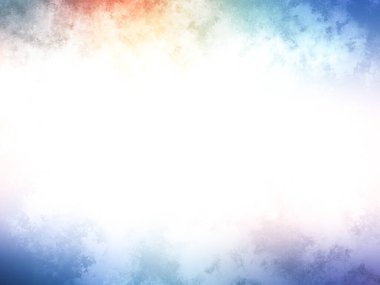 Beyaz ve mavi gökyüzü ile renkli bir arkaplan