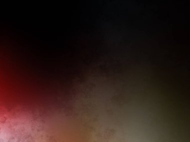 Karanlıkta siyah arka planı olan kırmızı bir ışık.