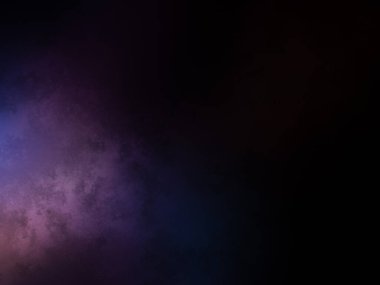 koyu bir arkaplan ve mavi ve mor bir ışık