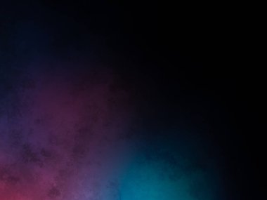 Siyah arkaplanı ve mavi arkaplanı olan renkli bir arkaplan