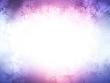 Beyaz çemberli mor ve mavi bir arkaplan