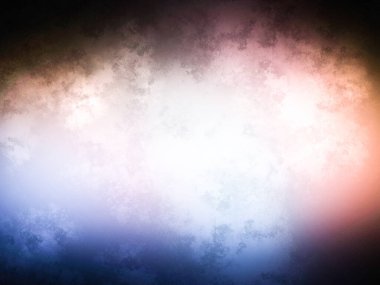 Kırmızı ve mavi gökyüzü ile bulanık bir arkaplan