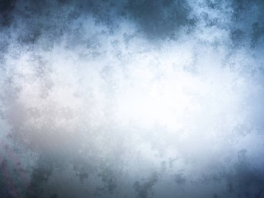 Bulanık efektli mavi ve beyaz bir arkaplan