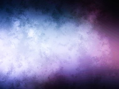 Bulanık efektli mor ve mavi bir arkaplan