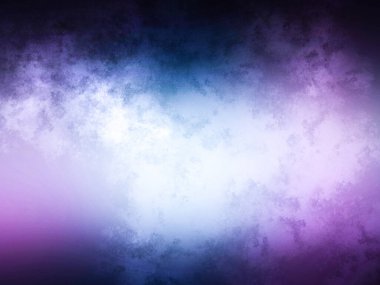 Bulanık efektli mor ve mavi bir arkaplan